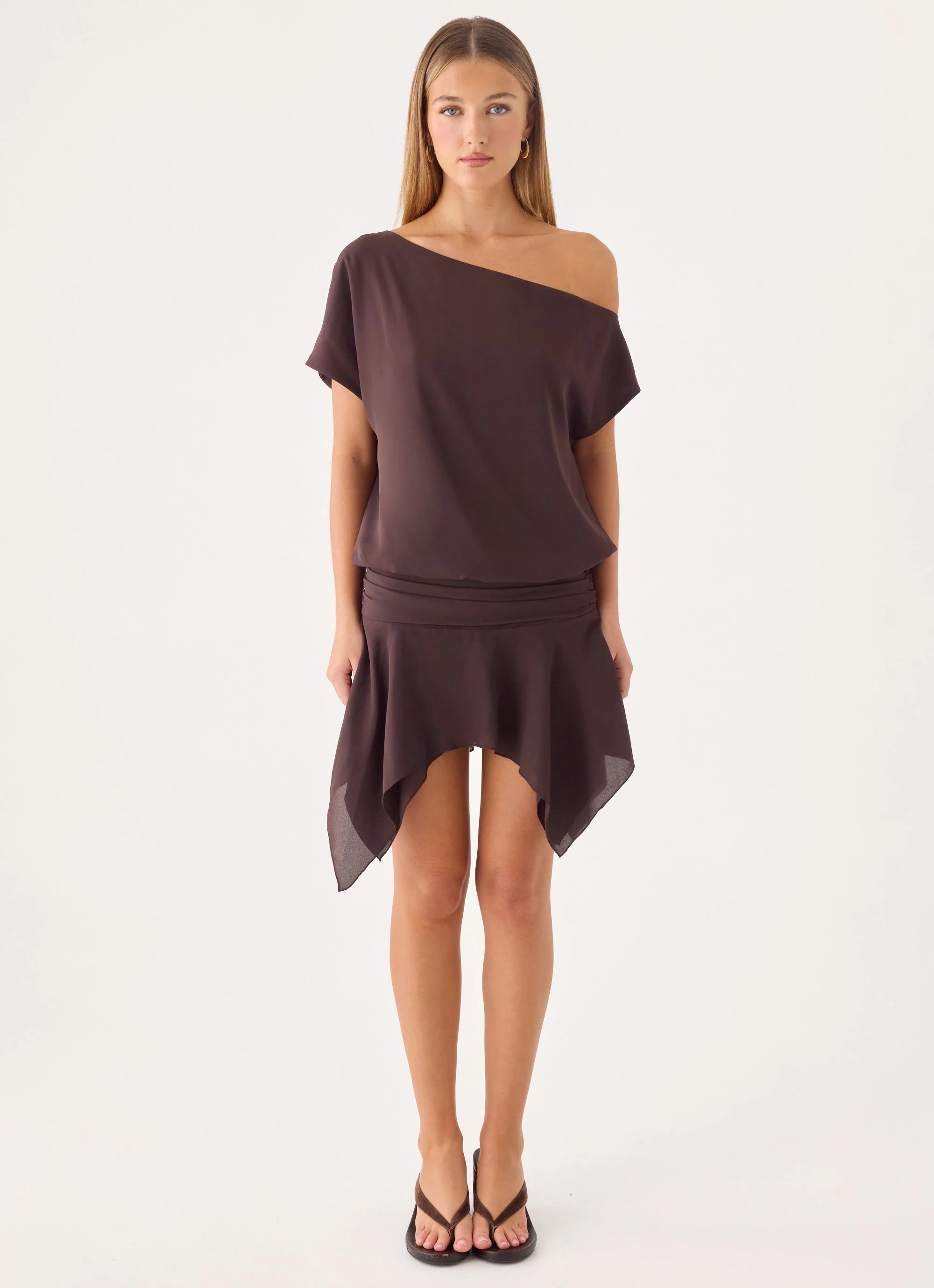 Wicked Love Mini Dress - Chocolate